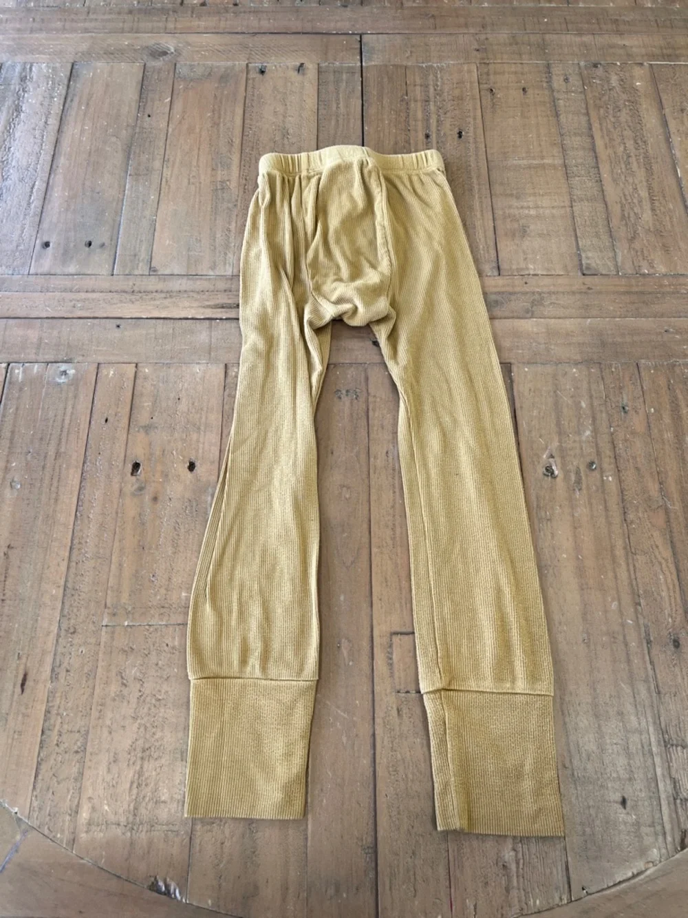 Childhoods clothing mustard ribbed pants and long sleeve top set 5T